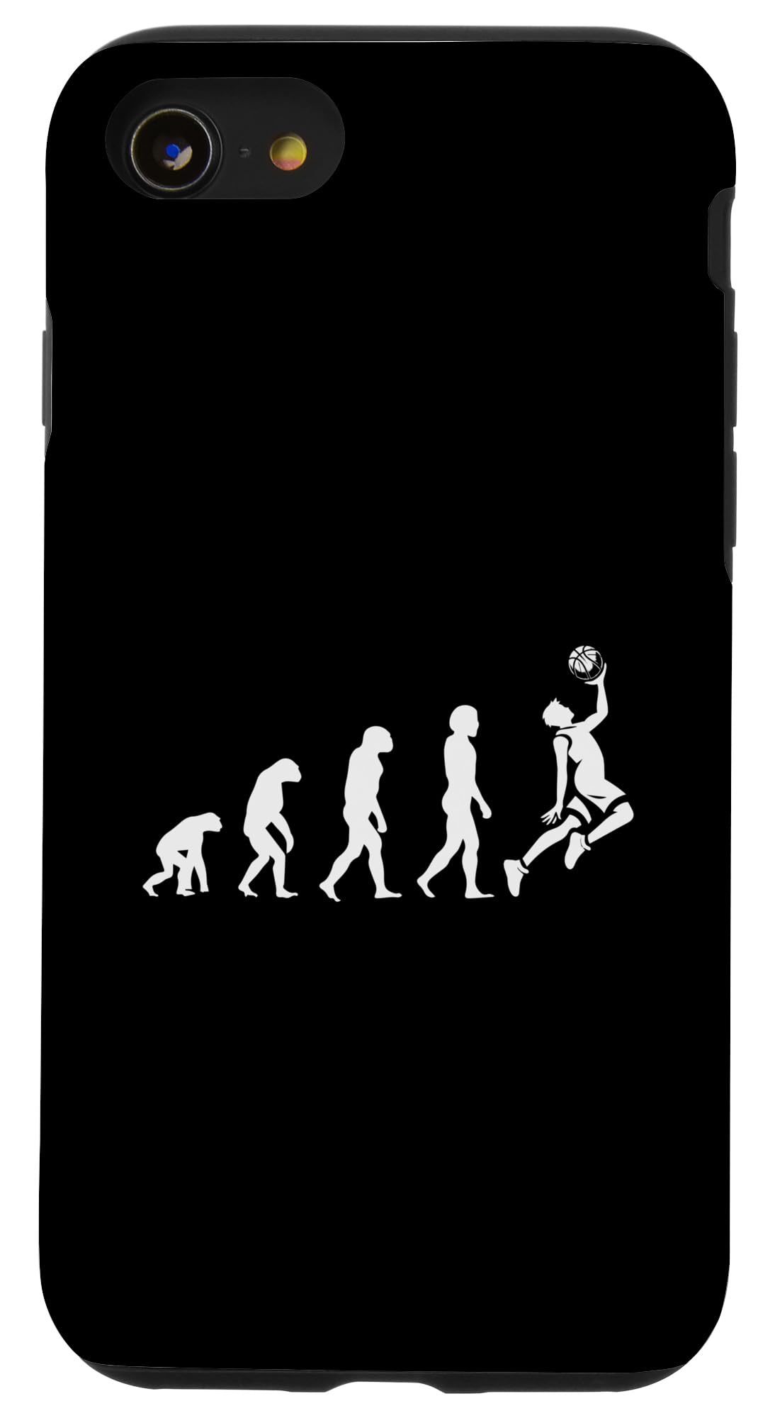 iPhone SE (2020) / 7 / 8 Evolution Of Basketball Dunker Silhouette Case