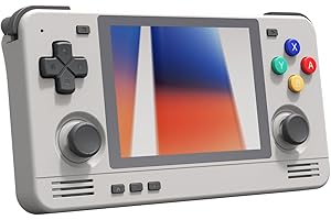 Retroid Pocket 2S Retro Game Handheld Console, Android Retro Game Console Multiple Emulators Console Handheld 3.5 Inch Display 4000mAh Battery Classic Games Console (16Bit, 4+128GB)