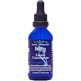 Eidon Iron Liquid Concentrate - Liquid Iron Supplement for Women & Men, Vegan Ferrous Sulfate Iron Drops for Adults & Kids, Natural, High Potency, Gluten Free - 2 Fl Oz Bottle with Dropper (Pack of 1)