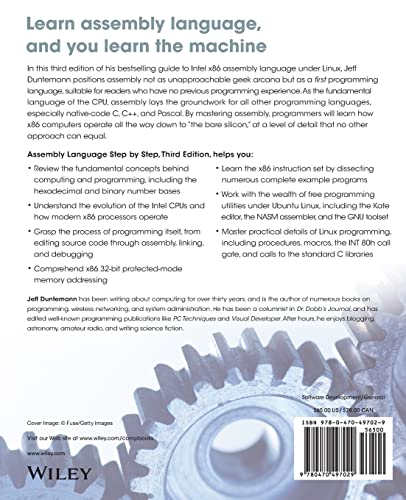 Assembly Language Step-by-Step: Programming with Linux