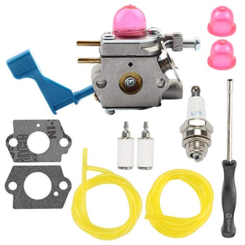 C1U-W13A Carburetor Carb for Craftsman Poulan Weedeater 530071633 GHT220 GHT220LE GHT180 GHT180LE GHT195LE GHT225LE DAHT22 25HHT (HHT25) Hedge Trimmer + Tune Up Kit