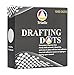 1,000 Triadic Drafting Dots, No Tear, 7/8 Diameter for Artwork, Blueprints, Drafting and More