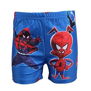 Cosplay Badmode Kledingstuk Kinderen Avenger Outdoor Spiderman Print Badpak Een Pak Zomer Strand Korte Shorts Zwemmen…