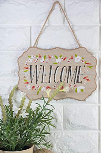 image for Juvale Unfinished Wood Plaque - 6-Pack Hanging Wooden Plaque with Jute