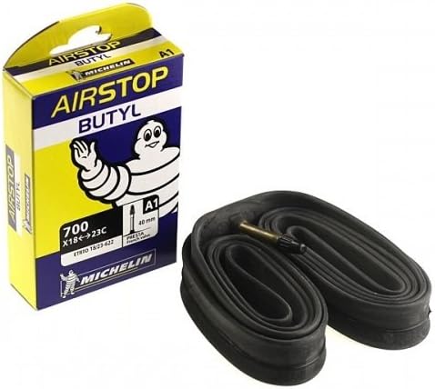 Airstop 3 x Michelin bike inner tube 700c x 18/25c 80mm long presta valve