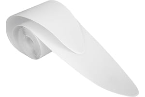 Alomejor Surfboard Protection Tape 2 pcs PVC Surfing Paddle Board Rail Saver Tape 8.8cm Widen Rail Guard Tape