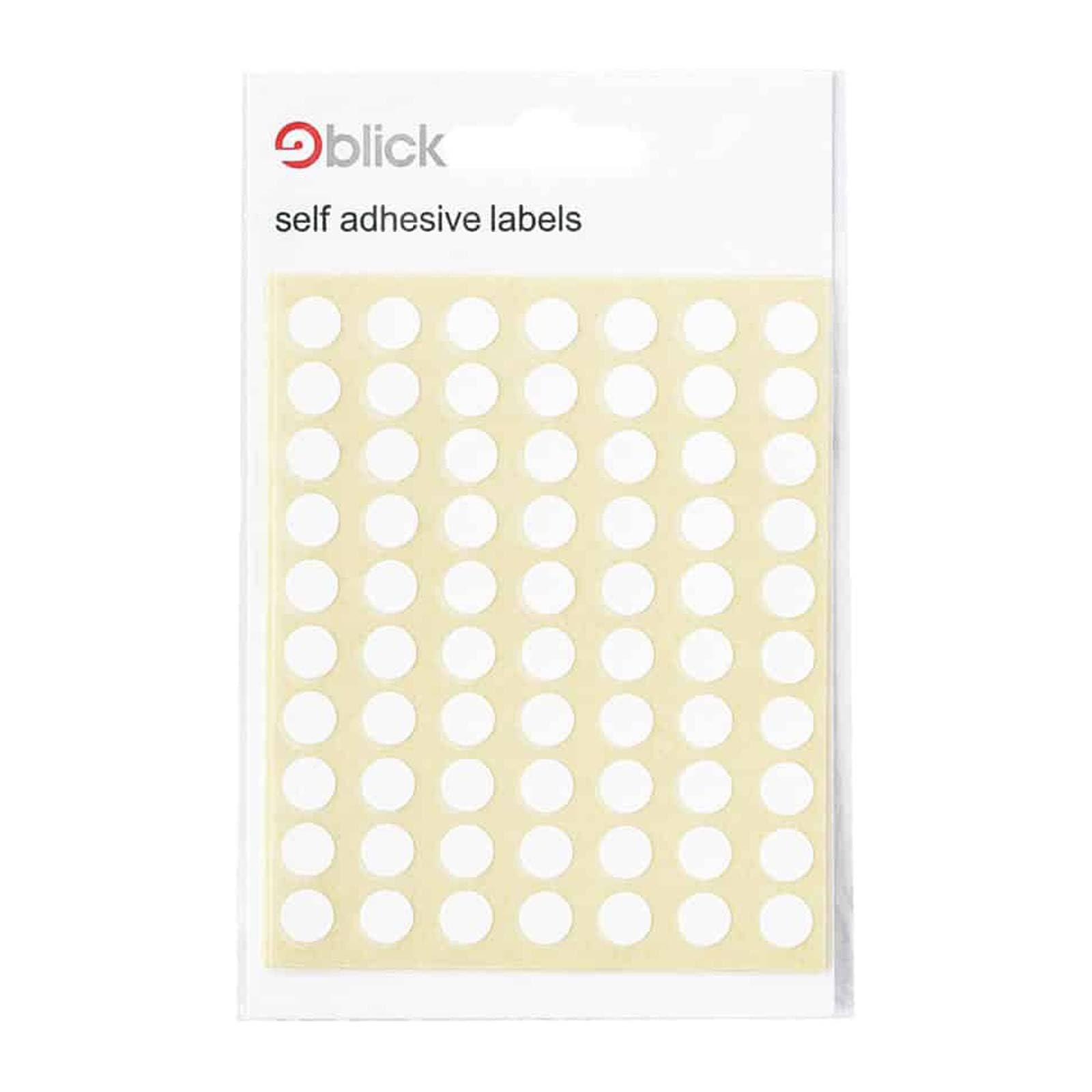 Blick RS00085 8mm Label Bag - White