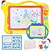 Magnetic Drawing Board for Kids - Large 17Inch Toddler Colorful Magna Doodle Pad with a Travel Size Etch Sketch Writing Board Pro with Magnet Pen, Child Education Learning Toys & Gifts for Boys Girls