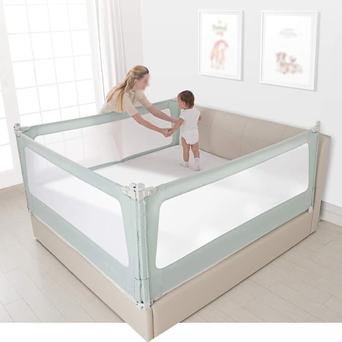 PU Home Riel de cama plegable, protector de cama de seguridad