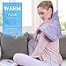 Heating Pad Set of 2 for Neck and Shoulders, Back, Cramps, Abdomen, Waist with Auto Shut-Off, Pain Relief, Fast Heating, Wrap Dry/Moist Option, 12