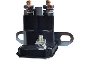 HEBGRU Starter Solenoid 832-1211-210 Replacement DC 12V 3-Termial 5/16-18 Lawn Mower Starter Solenoid Switch for Trombetta Hu