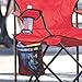 Coleman Portable Camping Chair with 4-Can Cooler, Fully Cushioned Seat and Back with Side Pocket and Cup Holder, Carry Bag Included, Collapsible Chair for Camping, Tailgates, Beach, and Sports
