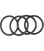 Uxcell 10-Pack Nitrile Rubber O-Rings – 52mm OD X 46mm ID X 3mm Width, 70A Hardness, Metric Seals For Plumbing, Pumps, Hydraulics
