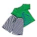 DaySeventh 1Set Summer Toddler Infant Boys Fake Printed T-shirt+Pants Clothing