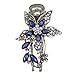 Leegoal Vintage Jewelry Crystal Hair Clips Hairpins- For Hair Clip Beauty Tools