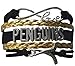 Pittsburgh Penguins Bracelet, Penguins Jewelry, Hockey Bracelet, NHL Bracelet & Perfect StockIng Stuffer