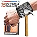 Magnetic Wristband - 15 Super Strong Magnets with Adjustable Wrist Strap for Holding Screws, Nails, Bolts, Drill Bits and Small Tools - Best Unique Tool Gift for Men,Father/Dad, Boyfriend,DIY Handyman