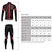 Lixada Men's Cycling Jersey Suit Winter Thermal Fleece Long Sleeve Mountain Bike Road Bicycle Shirt Padded Pants