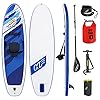 SUP Stand Up Paddle Board 120kg Drybag 305x84x12cm Kajak Sitz Surfboard aufblasbar iSUP Leash Paddel