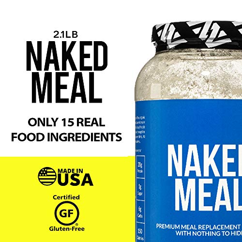NAKED Meal Healthy Meal Replacement Shakes For Weight Loss or Workout