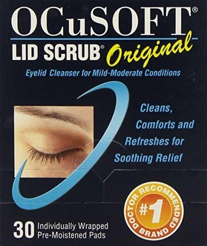 OCuSOFT Ocusoft Lid Scrub, Pre-Moistened Pads, Original Formula, 30-Count Pads (Pack of 2)