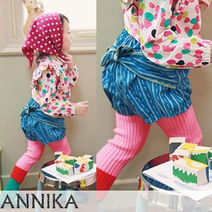 Amazon 韓国子供服 アニカ Annika ショートパンツ ブルー ブルマ A ブルー Xs 80cm ベビー マタニティ ベビー マタニティ 通販