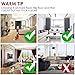 DELOMO Smart Interactive Cat Toy Ball, Automatic Rolling Ball, USB Rechargeable Cat Laser Toy, 360 Degree Self Rotating Ball with Spinning LED Light, 2019 Upgraded Cat Exercise Chaser Toy