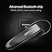 Wireless Bluetooth Headset,LESHP Hands Free Headphone for driving Meeting Sports Mini Long Standby Car Bluetooth 4.0 Headset Earphone Headphone (Black)