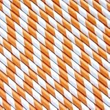 Paper Drink Straws Orange 150ct