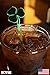 Royer 6 Inch Plastic Shamrock, St. Patrick's Day, Clover Swizzle Sticks, Drink Stirrers, Barware, Set of 24, Green Plastic w/ Metallic Foil Stamping - Made In USA