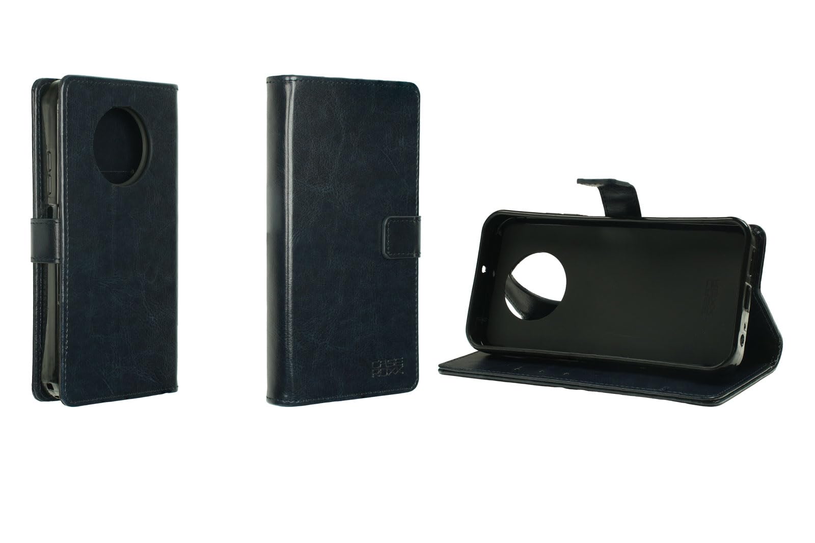 caseroxx Bookstyle-Case for Gigaset GX4 / GX4 Pro, Cover, faux leather, blue, Card Slots & Magnetic Closure