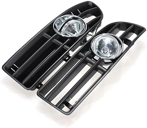 FeLiCia Bumper Grille Grill Driving Fog Lamp Lights for VW JETTA BORA MK4