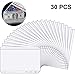 Yaomiao 30 Packs A6 Size 6 Holes Binder Pockets Plastic Binder Zipper Folders 6 Holes Zipper Loose Leaf Bags for Documents Notebooks Cards