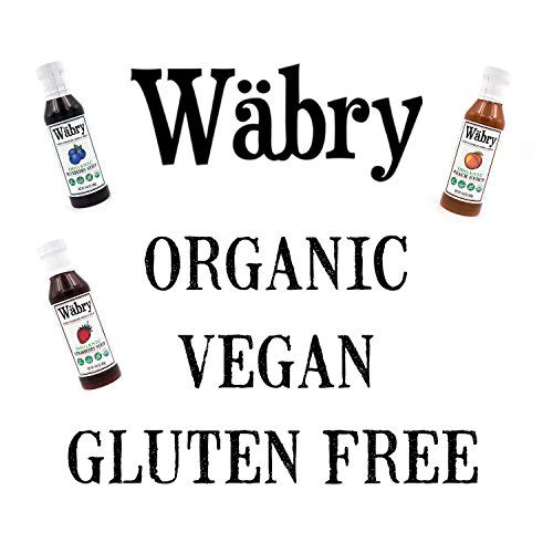Wäbry Organic Fruit Syrup No Added Sugar Sweetened with Stevia