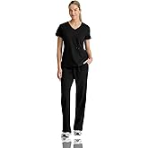 BARCO STRONG Zoe Classic Fit Scrub Top & Pant Set for Women – Up to 70°C Wash, Natural Stretch, Moisture Wicking, Anti-Static