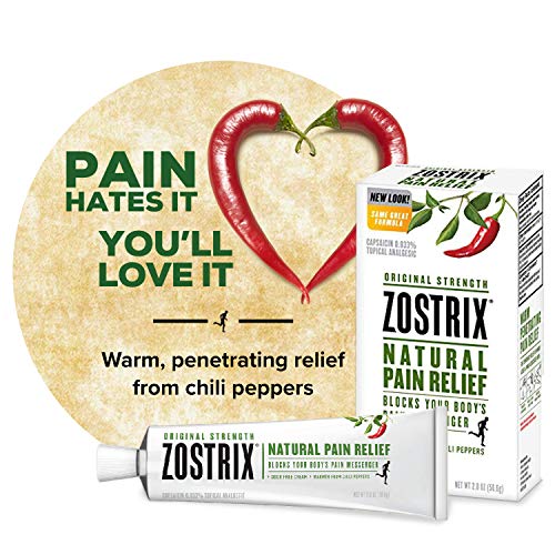 Zostrix Original Strength Pain Relief Topical Analgesic Cream