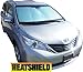 Sunshade for Toyota Sienna Van 2011 2012 2013 2014 2015 2016 2017 Custom-Fit Sunshade # 1255