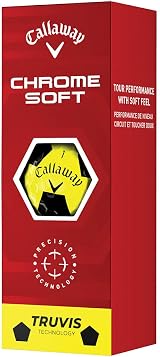 Callaway Chrome Soft Golf Balls 2022 Edition Truvis Hyper Elastic Core view 2