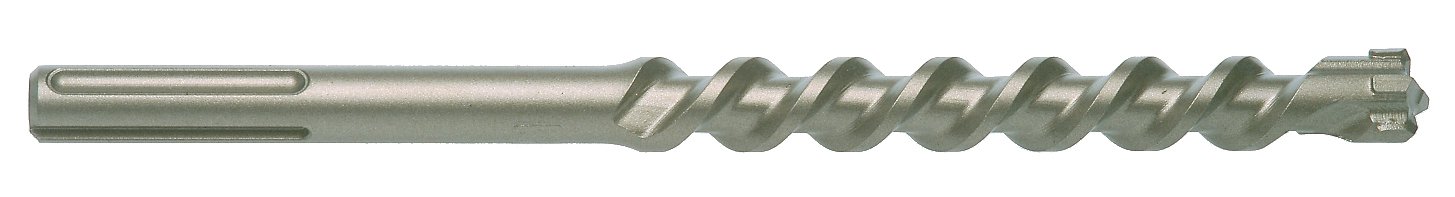 Ruko SDS-max Concrete Hammer Drill Bit, Bright Finish, 24.0 mm Diameter, 320.0 mm Length, R225240