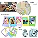 FujiFilm Instax Mini 9 Instant Camera Flamingo Pink + Fuji INSTAX Film (20 Sheets) + Custom Camera Case + Instax Album + 60 Colorful Stickers + 20 Emoji Stickers + Fun Frames + Colored Filters + More