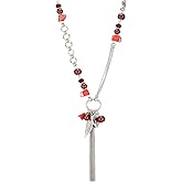 FULU AUTUMN Long Necklaces for Women Trendy Long Chunky Beaded Necklace Boho Fashion Costume Jewelry Mothers Day Gifts for Her