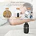 dodocool USB Car Humidifier, Ultrasonic Cool Mist Humidifier 180ml Mini Air Humidifier with Dual Mist Mode, 90 Degree Water Leakage Protection for Car/Home/Travel/Desktop/Bedroom