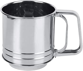 Tamiz de harina manual para hornear tamiz de harina tamiz de alimentos