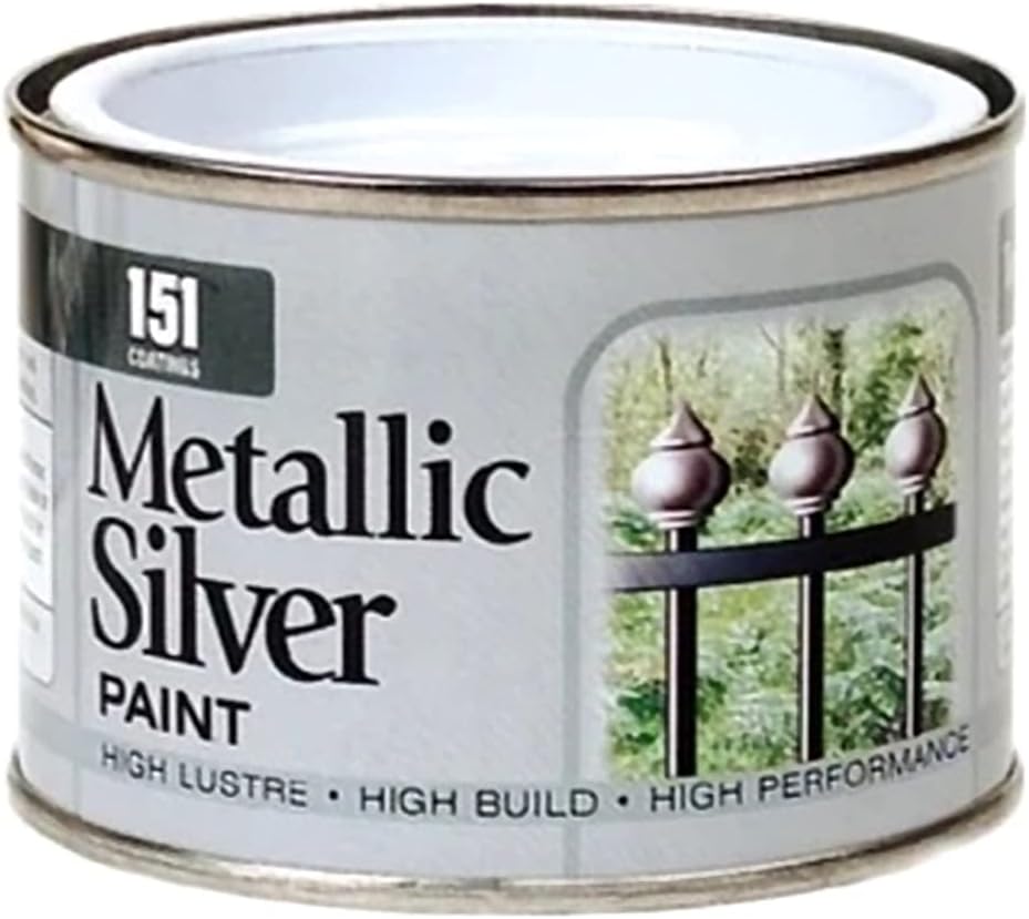 151 Metallic Paint 180ml Silver