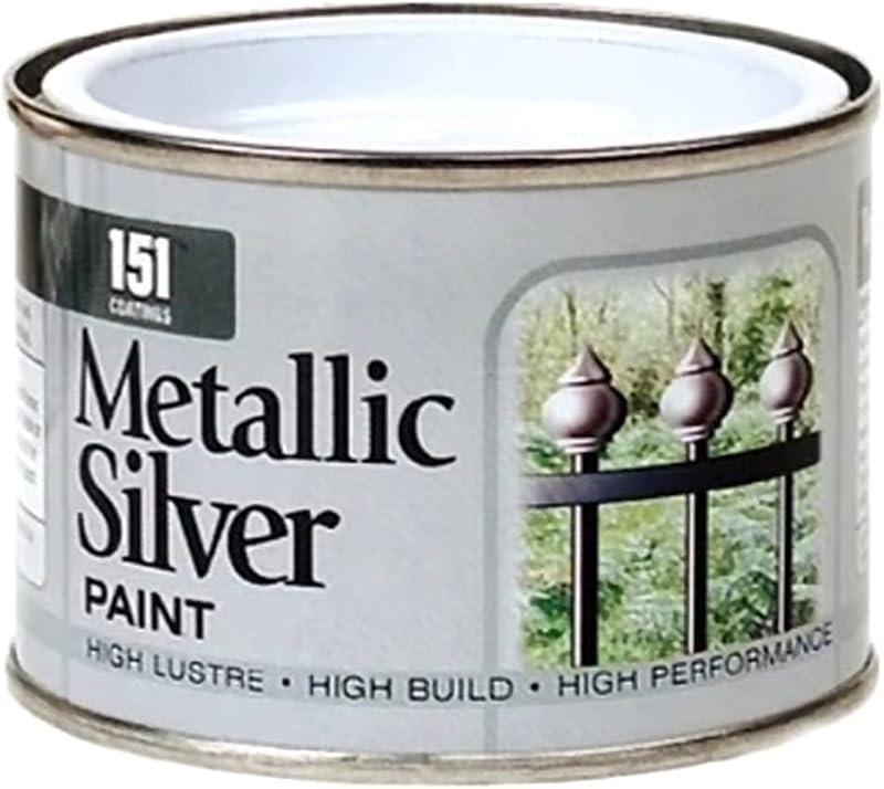151 Metallic Paint 180ml Silver