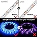 Texsens LED Light Strip, Compatible with Alexa, 300 Units 5050 SMD LEDs Tape Lighting, 16.4ft 5m Smart Phone Controlled LightStrip Kit Flexible RGB Rope Lights