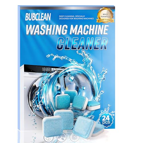 Washing Machine Cleaner Tablets 24 Pack