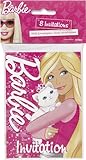 Barbie Invitations, 8ct