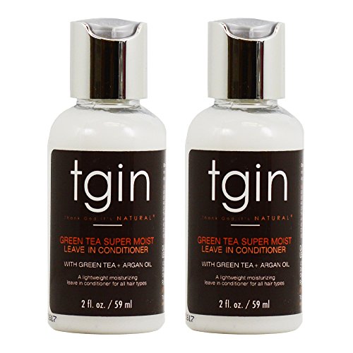 tgin Green Tea Super Moist Leave In Conditioner 2oz Travel Size 