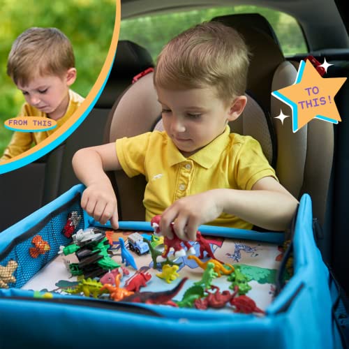 Kids Travel Tray, Car Seat Tray, Travel Tray for Kids Car Seat, Toddler